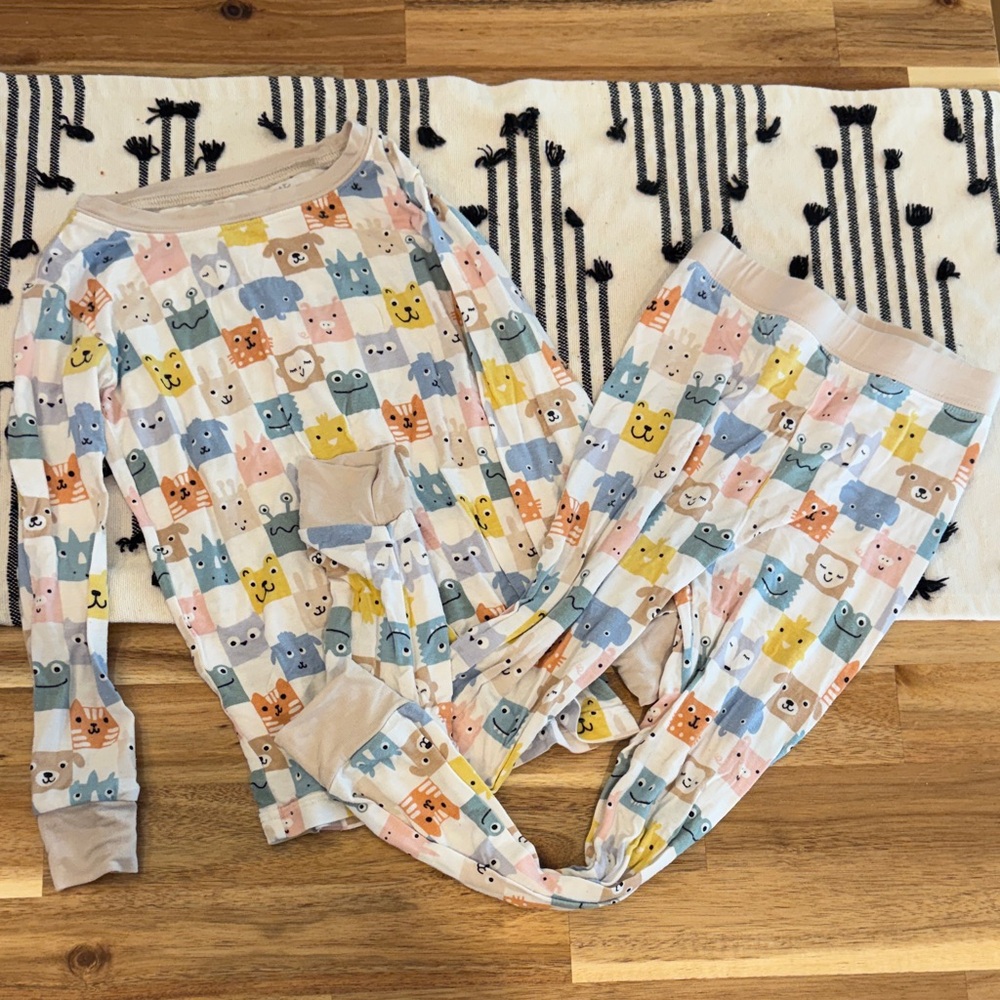 Little Sleepies Check Mate Two-piece 3T